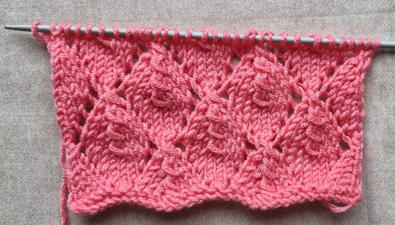 Elmas taşı ajurlu model